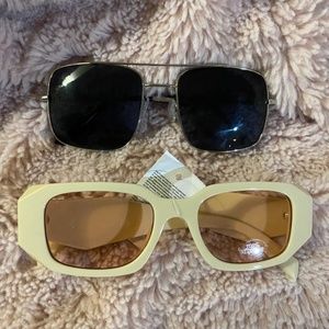 Two pairs of Nasty Gal sunglasses